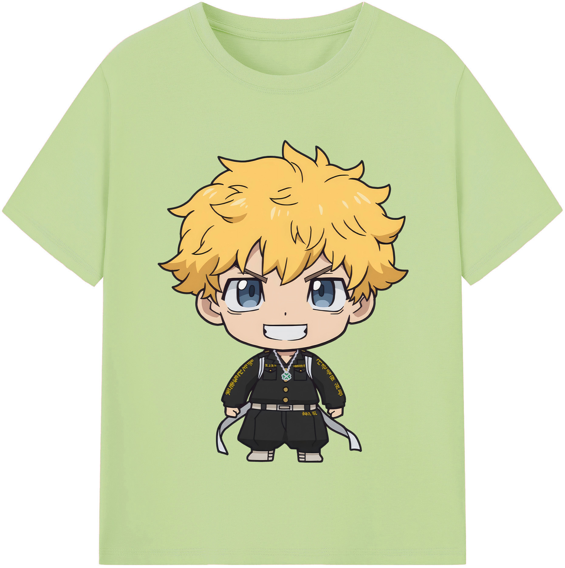 （画像用） 東京リベンジャーズ Tokyo Revengers 綿100％半袖Tシャツ（フロントプリント）